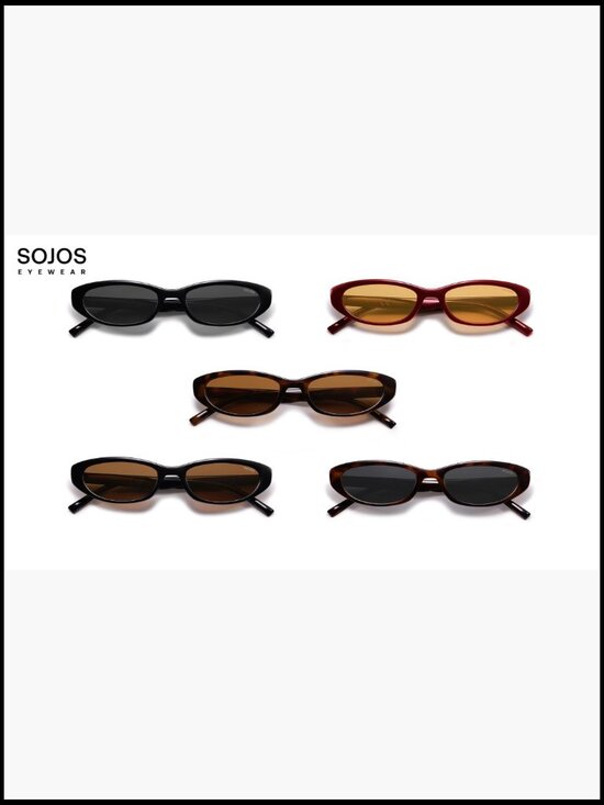Cat Eye Polarized Sunglasses, UV400 Protection, Lightweight Plastic Frames main image 6